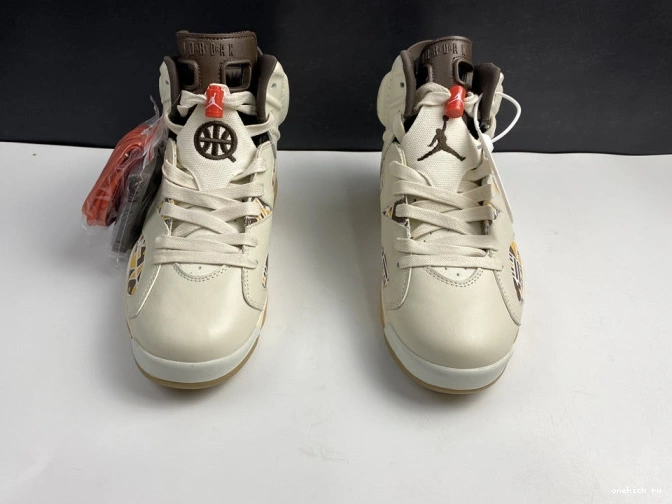 Rep Onekick Jordan (2020) CZ4152-100 Brown Sail 6 AIR Quai54 Retro 0810